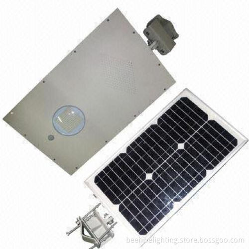 Solar LED Garden Lights with 15W Power, All-in-one Integrated with Motion sensor